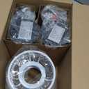 Plug in Wall Sconces Set of Two, Wall Lamp with Plug in Cord, Black Wall Sconce Light Plug in, Bedside Wall Mounted Light with Fabric Linen Shade, Plug in Wall Decor for Bedroom Living Room