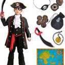 Pirate costume Size large