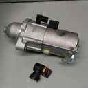 10914 New Starter Motor Replacement for 2013-2017 Honda Accord 2.4L EX LX Sport, 2015 2016 CRV 2.4L, 2016-2019 Civic 2.0L L4 Engine Automatic Transmission OE#: 31200-5A2-A51 SM74009 SM74027