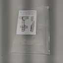 Laurey 10101 -AeroHinge - 110-Degree Full Overlay European Concealed Cabinet Hardware Hinge for Frameless Cabinet Doors with Soft Close and Snap On System- Pair