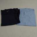Women's Classic-Fit 100% Cotton Short-Sleeve V-Neck T-Shirt  Pack of 2 (Large)