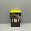 30W Rechargeable Work Light, 3000 Lumen Magnetic Work Light Battery Powered, Waterproof Portable Cordless Job Site Lighting for Construction Site, Workshop, Garage, Camping, and Car Repairing