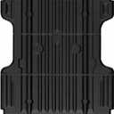 Mixsuper Truck Bed Mat for Nissan Titan 2017-2024 & XD 2016-2024 (Non Equipped Truck Bed Storage), All Weather Bed Liner for Titan Accessories TPE Durable Odorless Black