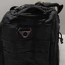 VEAGIA Pistol range bag Pistol case Magazine Lockable double-layer explosion proof zipper Pistol Soft Carrying Bags (Black 3.0)