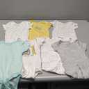 Gerber unisex-baby 8-pack Short Sleeve Onesies Bodysuits Size 3-6 Months
