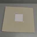 Lanpn Scrapbook Photo Album 12x12, Linen Window Design Cover Top Load 3 Ring Folder Binder Photobook Photo Book 12 x 12 inch with 30 Plastic Sleeves 60 Pages Beige