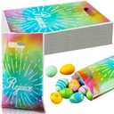ReliThick 150 Pcs Easter Christian Goody Bags Bulk Religious Easter Gift Bags for Rejoice Egg Hunt Bible Sunday Church Party Favor