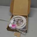 6 Ft Portable washing machine hoses, washer hoses,Used for quick connect of Twin Tub washing machine and mini washing machine water supply line, PVC (6.5 Ft/2 M)