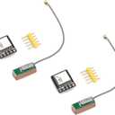 Teyleten Robot ATGM336H GPS+BDS Dual-Mode Module Flight Control Satellite Positioning Navigator Replacement NEO-M8N NEO-6M for Arduino 2pcs