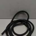 InstallerParts Cable Management and Organizer Cover - Self Closing Cord Sleeve 1" (25.4mm) x 50Ft (15.24m) (Black)