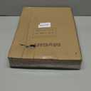 MyGift Whitewashed Wood Serving Tray with Handles and Angles Edges, Farmhouse Coffee Table Decorative Tray