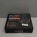 Red Light Therapy for Shoulders and Neck Massage with Heat, 5000 mAh Battery Cordless Near Infrared Red Light Therapy Pad for Body, Wearable Heating Pad for Upper Back, Shoulder & Neck (Black)