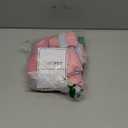 Hcpet Dog Shoes, Dog Boots & Paw Protectors for Winter Snowy Days, Rainy Weather, Outdoor Anti-Slip Sole Dog Booties for Hardwood Floor Pink-Leg 8 (#8 (Width 2.75 inch) for 74-91 lbs), 4 Pcs