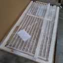 xtra Tall Pet Gate 55.12" High Pressure Mounted 30.12"-34.05" Extra Wide (9 Sizes) 1.37" Gap for Cat Dog Stairs Doorway Hallway No Drilling Auto-Close (30.12"-34.05" W, Cream White) MFG Date: 05/31/2025