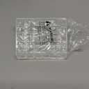 MOSIKER Lipstick Organizer,Small Clear Plastic Compact Lip Gloss Chapstick Perfume Sample Mascara Holder with 24 Slots