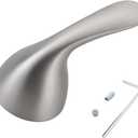 Metal Shower Handle for Delta RP48717, Compatible with 13/14 Series Tub Shower Faucet, Single Handle with Set Screw, Brushed Nickel