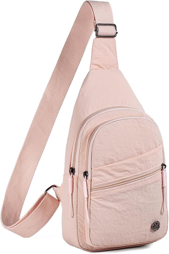 YAZEKOUS Small Sling Bag for Women Crossbody Sling Backpack Casual Daypack Backpack Cross Body for Travel Outdoor Hiking