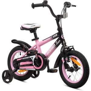ACEGER Simon Kids Bike for Boys Girls Toddlers, Unisex for Aged 3-13 Years, 12 14 16 Inch Children Bicycle with Training Wheels, 20 Inch Bike with Kickstand