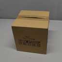 Large 3-Wick Ivory Pillar Candle - 6x6 Inch Dripless & Smokeless Unscented Fat Candle, 120 Hour Long Burning Hand-Poured Thick Candle with Cotton Wicks