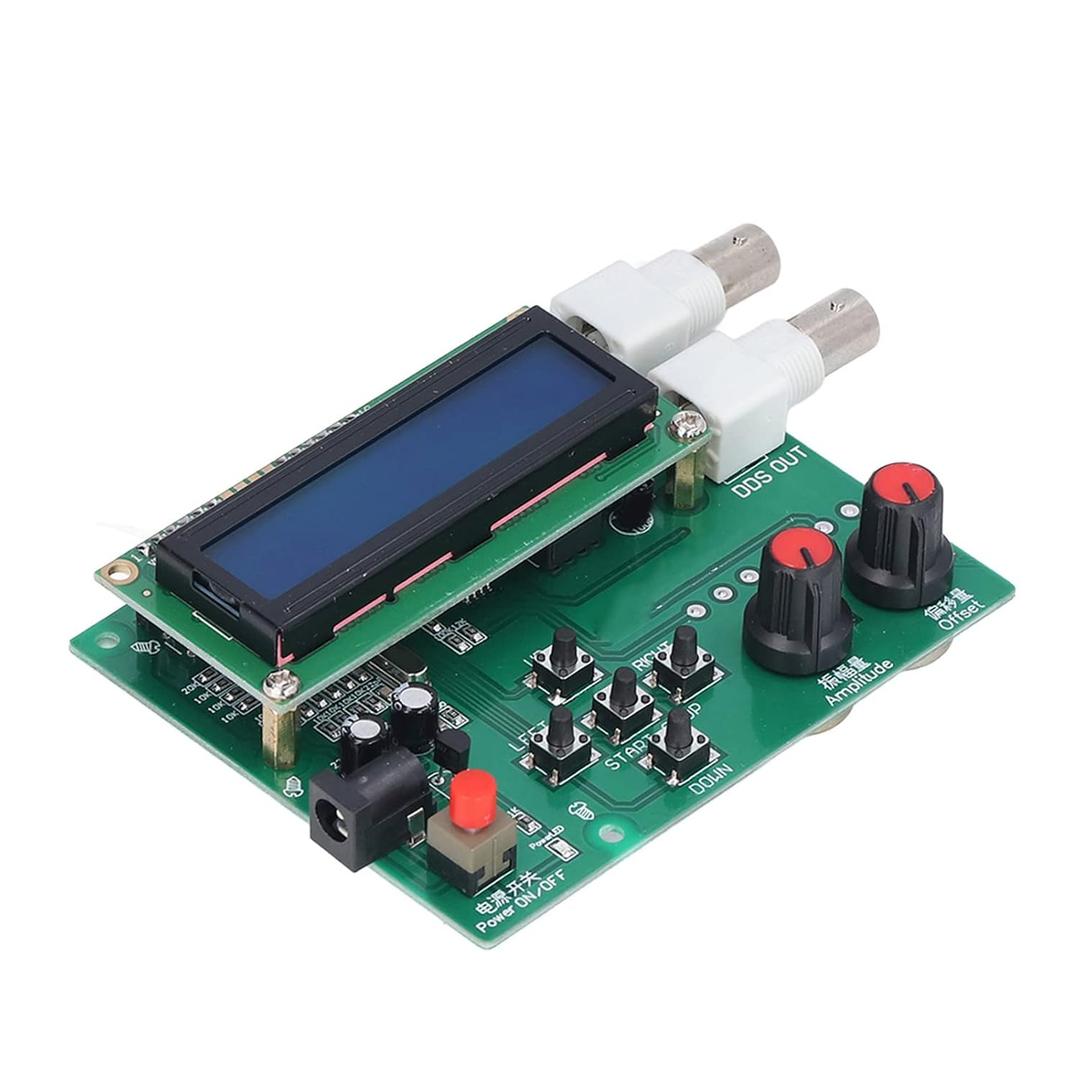 Sine Square Sawtooth Kit , DDS Function Generator Module LCD Display 8MHz HS Output Automatically Restore for Industrial Use