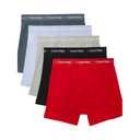 Calvin Klein Men's Cotton Stretch 5-Pack Boxer Brief, Size L