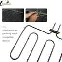 318254906 Oven Heating Element 318254901 Bake Element Fits for Electrolux Frigidaire Kenmore Electric Ranges Replaces for 318254909 1259831 318254901 AP4298966 PS1992188 Rated 3400 watts 240 Volts