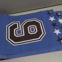 DAZONGE 2026 Graduation Decorations Blue, Congrats Grad Porch Banner for Any Schools or Grades 2026 Graduation Party Decorations