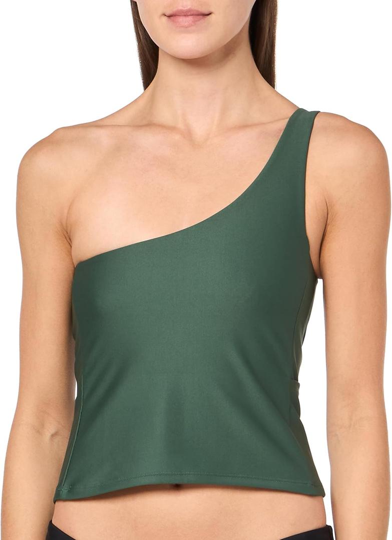 Rio Compression Tankini (Medium, Cilantro)