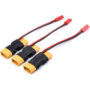 XT60 Male to Female Connectors with JST Female in-line Lipo Battery Connector Adapter for RC Multicopter Quadcopter