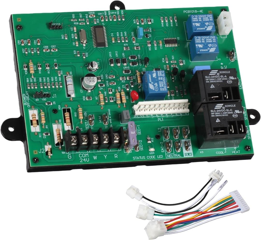 282A Furnace Control Board Replacement | Compatible for Carrier HK42FZ034 HK42FZ013 HK42FZ004 HK42FZ007 HK42FZ008 HK42FZ009 HK42FZ011 HK42FZ016 | 325878-751 CEPL1311012-01