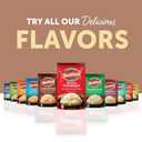 Idahoan Smoky Cheese & Bacon Mashed Potatoes, Naturally Gluten-Free, 100% Real Idaho Potatoes, 4 servings per bag, 4 ounce (Pack of 12) (EXP 10/15/26)