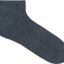PARTH iMPEX Cotton Ankle Socks for Women  Odor Control Breathable Fabric Durable Reinforced Toe & Heel All-Day Comfort - 3 Pairs (Gray)