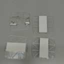 Sliding Window Locks Door Lock - 4 Pack Sliding Glass Door Lock for Child Safety Closet Door Security Locks for Kids Home Security Door Lock Safety Child Proof for Inside Flip Door Latche Bar Stopper