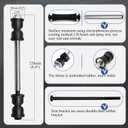 K80631 Front Stabilizer Sway Bar End Links for Chevy Silverado Tahoe Avalanche Express/GMC Sierra Yukon/Cadillac Escalade K700539