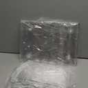 SPACEKEEPER Adjustable Shelf Divider for Closet, Clear Purse Organizers for Closet Acrylic Handbag Separators Storage Organizer Bookshelf Separator Dividers in Bedroom, Office