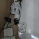 KOHLER 4647-0 Stonewood Elongated Toilet Seat, Elongated Wood Seat for Standard Toilets, Comes with Color-Matched Plastic Hinges, Home Essentials, White