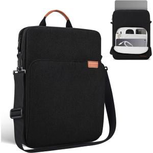 13 inch Laptop Carrying Sleeve for 2026 MacBook Neo A18 Pro A3404, 2026-2022 MacBook Air 13 M5 M4 M3 A3449 A3240 A3113, Protective Carrying Bag Travel Case Bag, Black