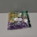 Moon Boat 36PCS Mardi Gras Felt Beads Bulk Carnival Accessories for Party Favors Decorations Festival Parades