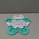 JOIE ~ Butterfly Shaped Silicone Ice Cube Tray-Aqua Blue- BPA Free~12 Cavities
