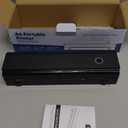 Portable Printers Wireless for Travel, N80 Wireless Thermal Printer Bluetooth Inkless Printer Support 8.5" X 11" US Letter & A4, Compatible with iOS, Android, Laptop