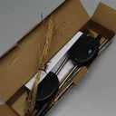 GIGALUMI Garden Decor Outdoor Lights 120LED 2Pack, Solar Garden Lights for Christmas Outside Fairy Firework Decorative,Solar Powered for Yard Pathway Flowerbed Planter Balcony Patio Decor (Warm White