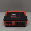 350W Power Inverter Compatible with Milwaukee 18V Batteries: Portable Power Station with 2 AC Outlets 2 USB-A&2 Type-C, Generator DC 18V to AC 110V - Battery Adapter 500LM LED Light RGB Light