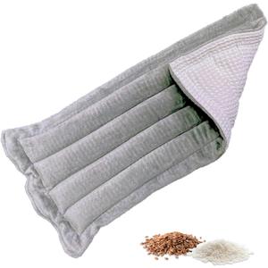 Microwavable Heating Pad Solutions Buddy - Moist and Large Heating Pad for Joints and Muscles Relief - Microwave Hot Pack Heat Pad for Cramps - Calming Chilled or Heated Pad Therapy - 1 Pack