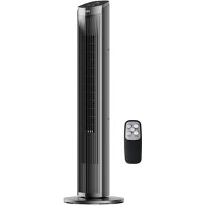 40" Tower Fan for Bedroom,35dB Quiet for Sleep,5 Speeds, 3 Modes,12H Timer, 70Oscillating Floor Standing Fans for Room,Fans with Remote Control for Room, Home, Office (Black), Large