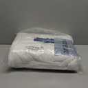 Bedsure 100% Washed Cotton Duvet Cover Queen Size - Bright White Minimalist Cotton Duvet Cover Linen Like for All Seasons - GentleSoft Plain Simple Bedding (Bright White, Queen, 90"x90")