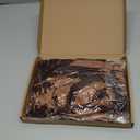 Reddish Brown 24 Pcs Velvet Bows Christmas Tree Ornaments Valentines Day Bows Decoration for Garland Home Coquette Wedding Decor (9 x 13 Inch,Width of 1)