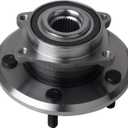 KUSATEC 513286 Front Wheel Bearing and Hub Assembly Compatible with Dodge Journey 2009-2017, Ram ProMaster 1500 2500 3500 2014-2015, 5 Lug Bolts w/ABS