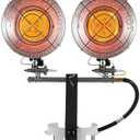 Propane Tank Heater Attachment, Propane Tank Top Heater, 30,000 BTU Portable Outdoor for Patio, Camping & Garage  with 3 Heat Levels & 90 Adjustable Head