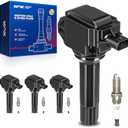 OEM Performance Set of 4 UF710 Ignition Coils & Double Iridium Spark Plug Fits for 2014-16 Forester 2.5L 2013-14 Outback 2.5L 2013-14 XV Crosstrek 2013-14 Impreza 2.0L 2013-14 Legacy 2.5L 2015 Impreza