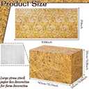 Outus Hay Bale Decoration 6 Pack Western Cowboy Party Decorations Hay Bale Box 3 Pack Straw Tablecloths Farm Theme Party Photo Props Rustic Farmhouse Cowboy Supplies